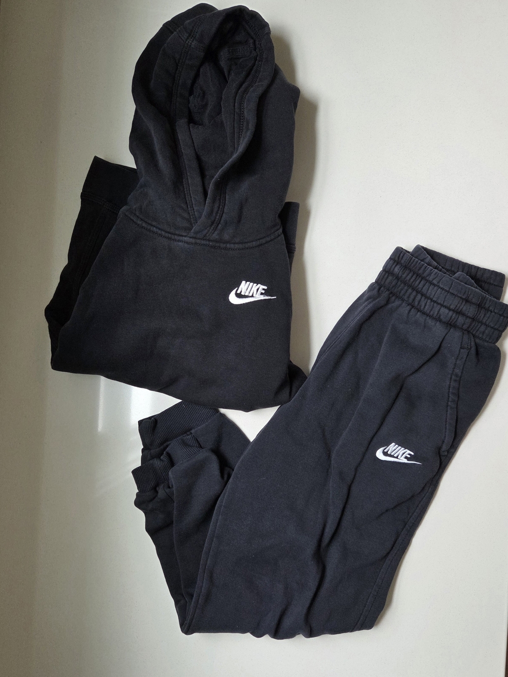 Nike Kids Black Hoodie & Joggers Set - Black